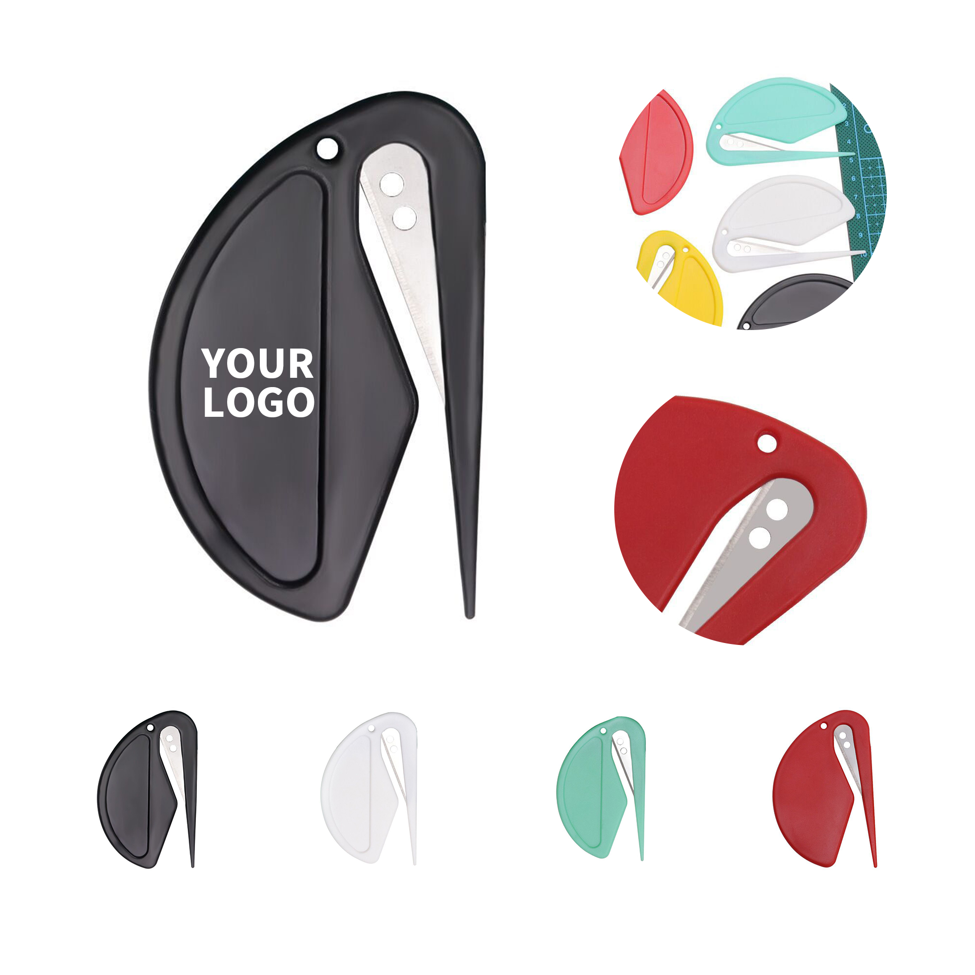 Pocket Safety Letter Opener With Concealed Cutter 3