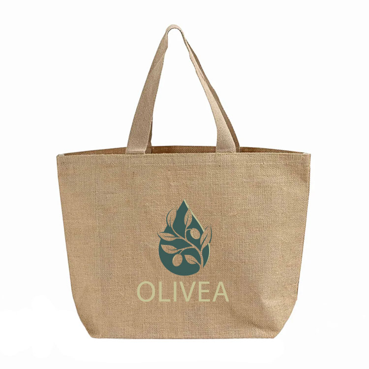 Crestwood Grove Jute Tote Bag 13