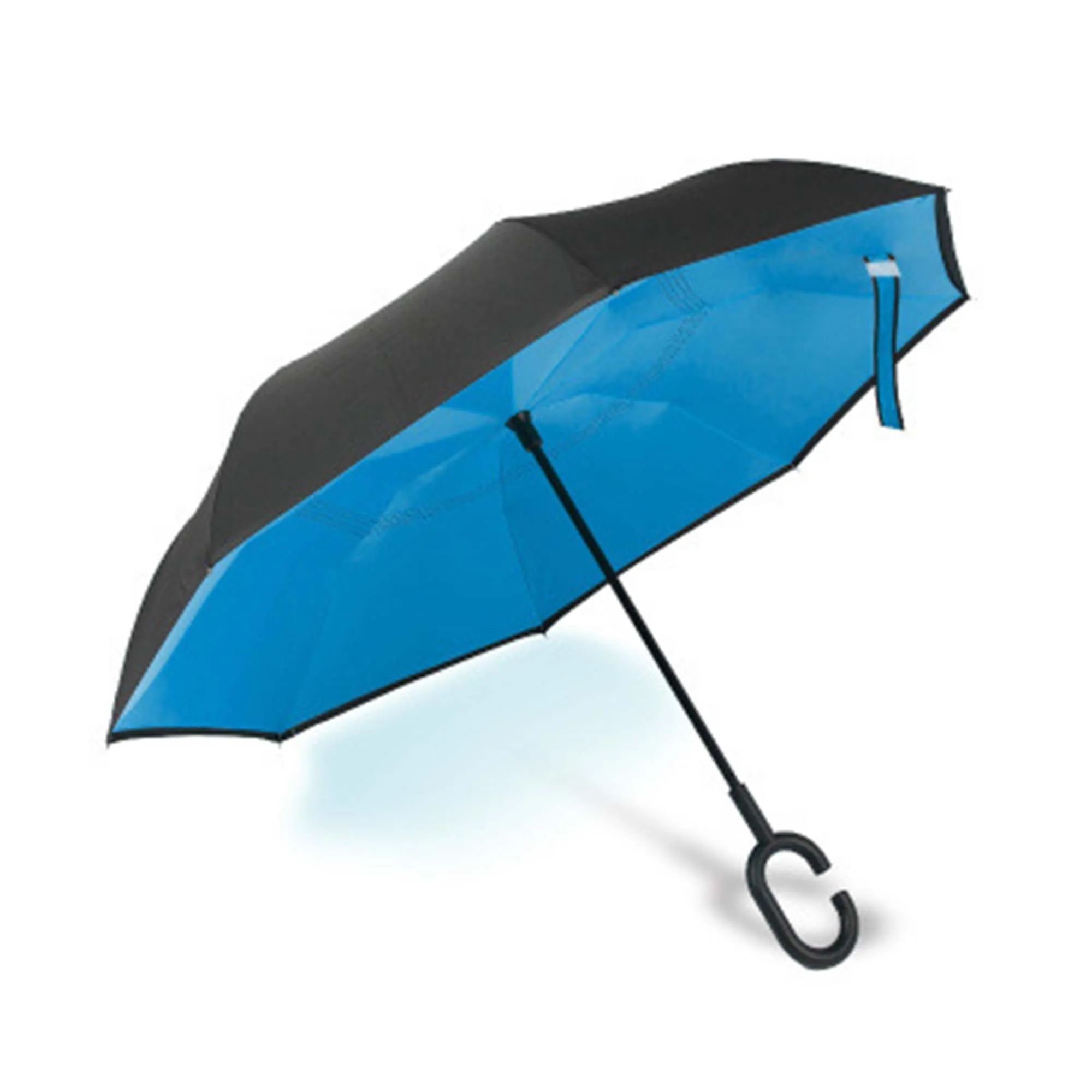 C Shape Handle Double Layer Inverted Umbrella 12