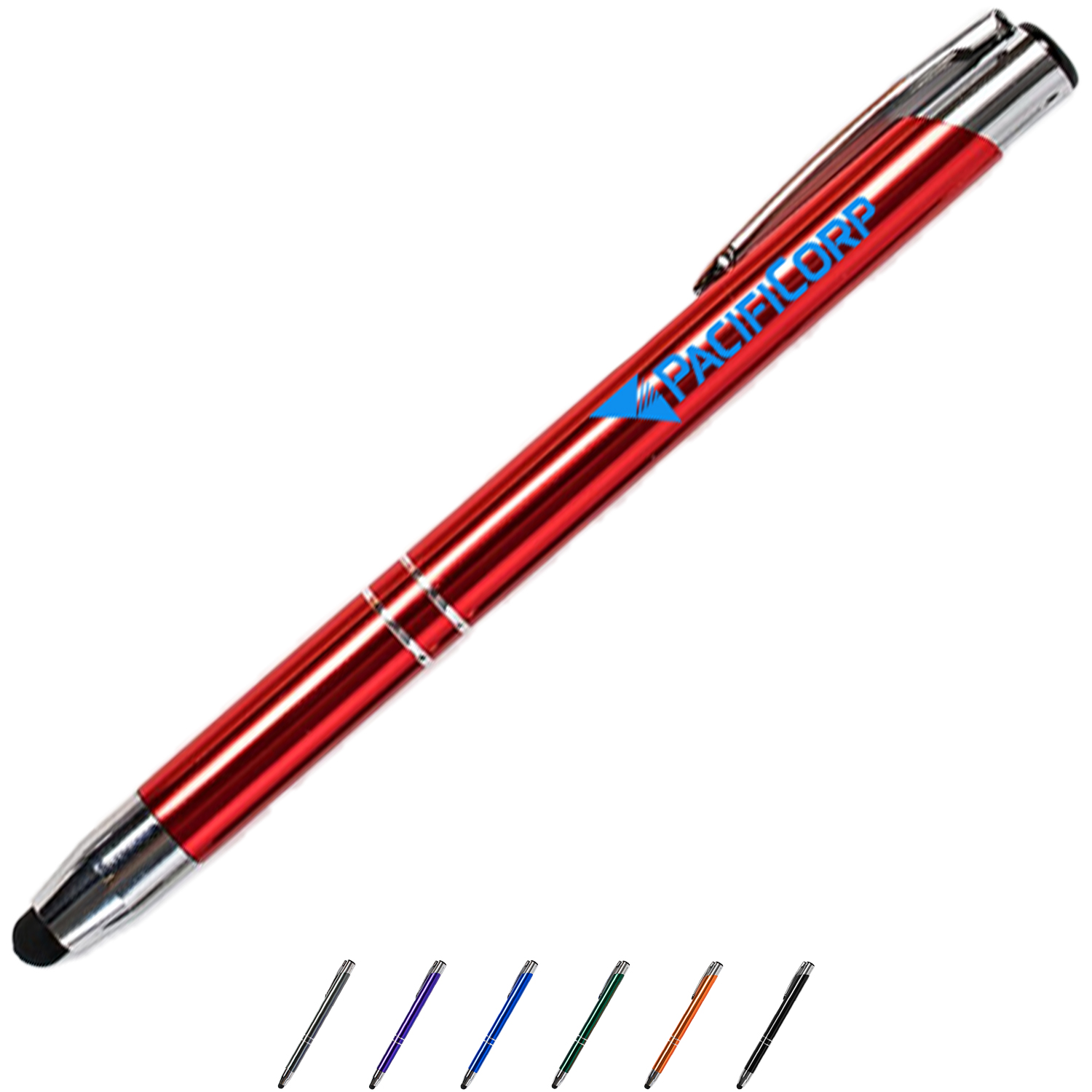 Metallic Colored Barrel Retractable Ballpoint Pen 2