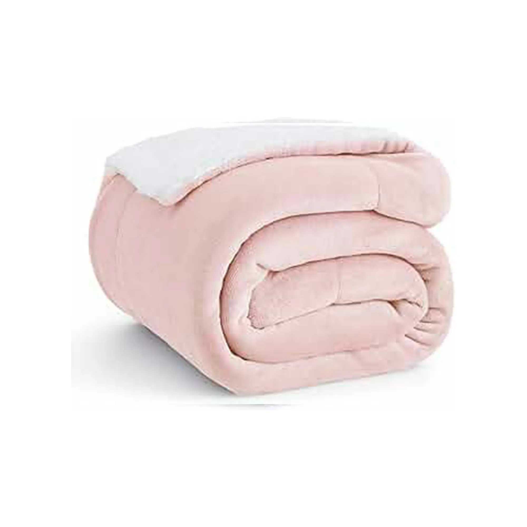 Soft Sherpa Fleece Throw Blanket 50"L x 60"W 5