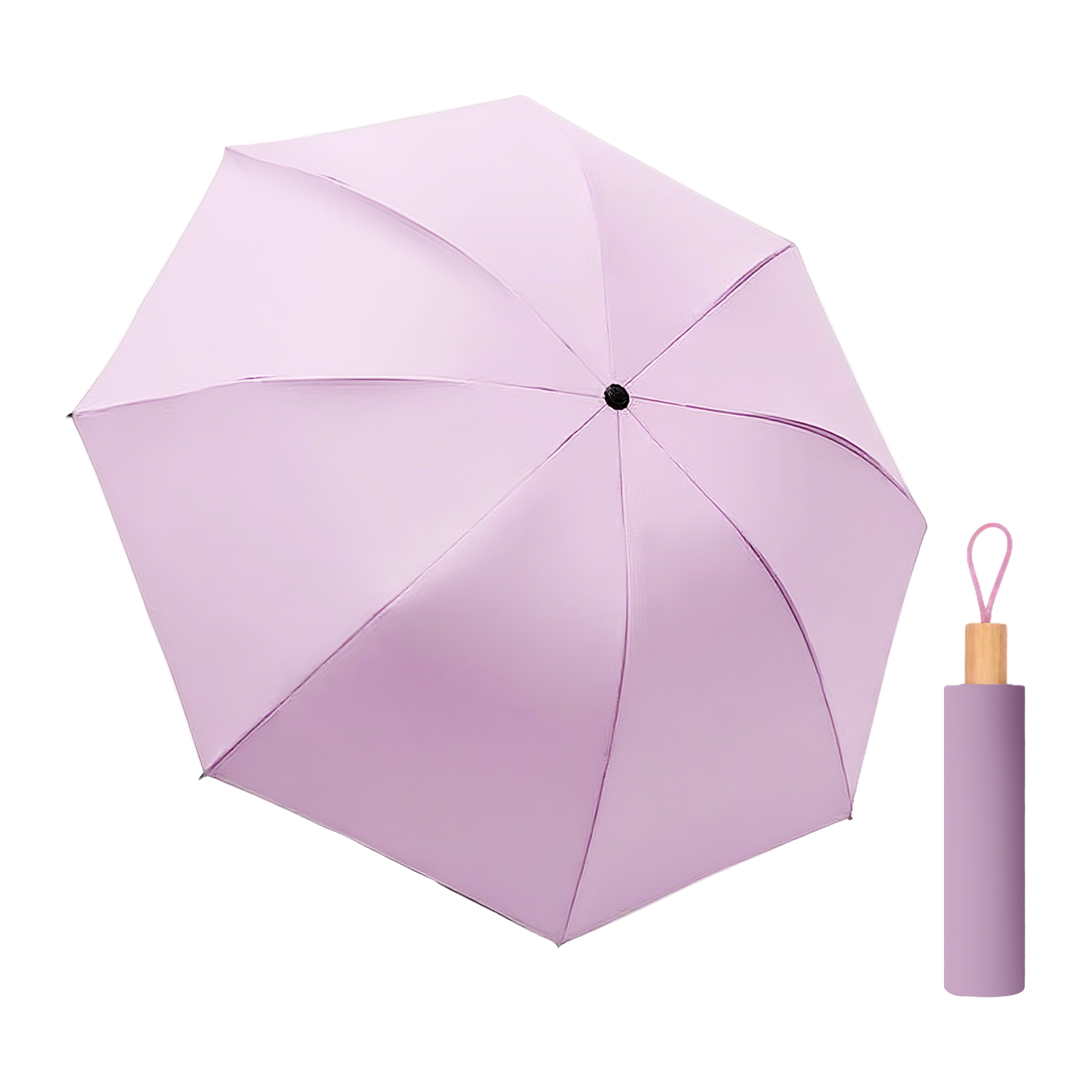 Non-Automatic Full Color Printed Travel Umbrella 2