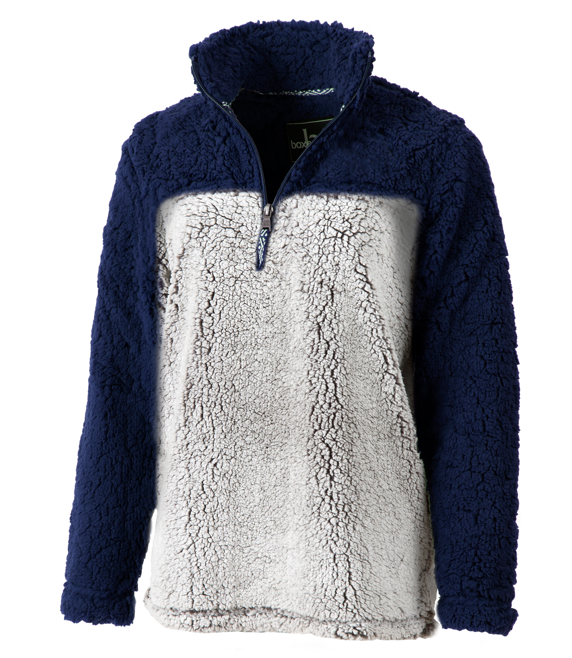 BOXERCRAFT ADULT SHERPA QUARTER ZIP PULLOVER 6