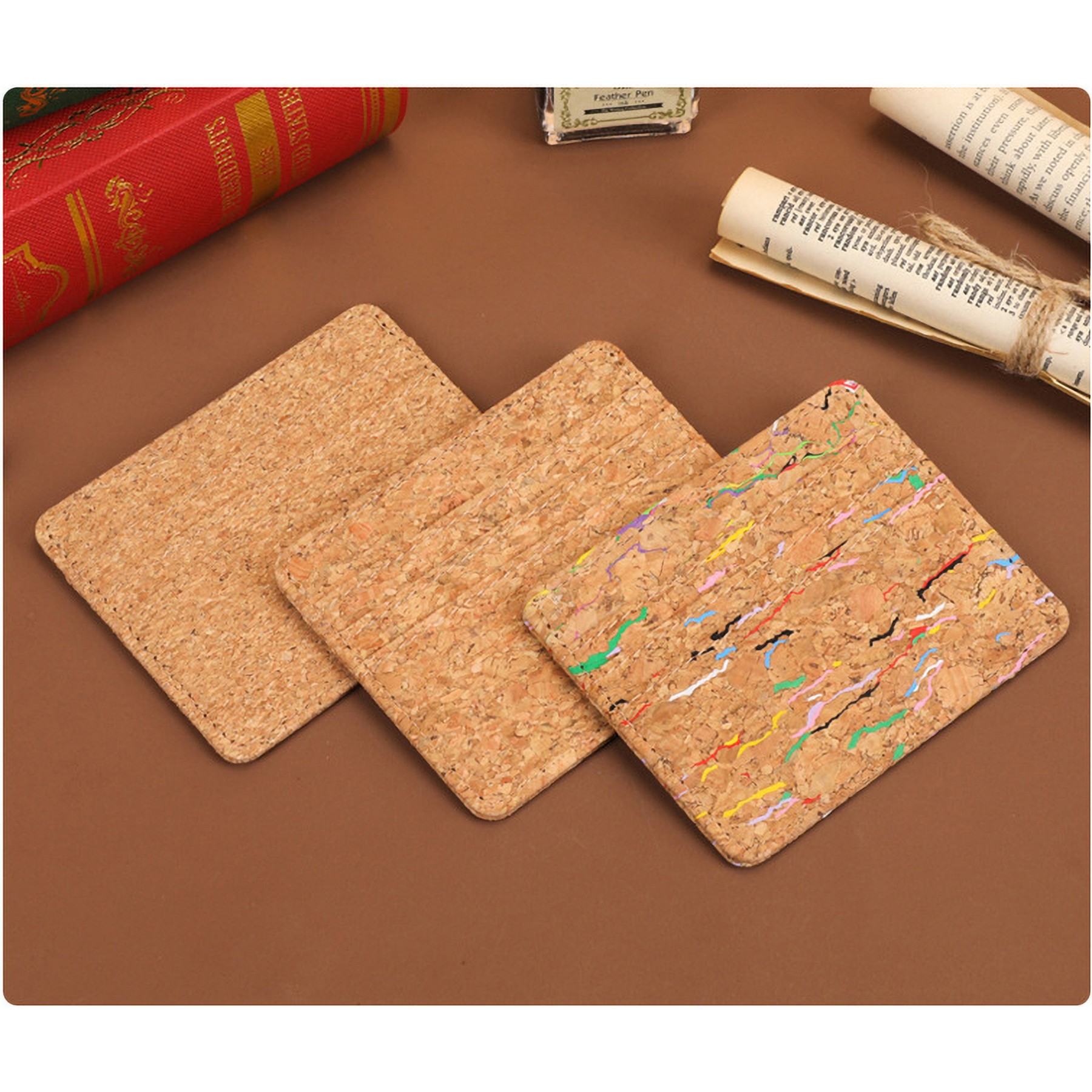 Natural Cork Card Sleeve Cork Wallet 3