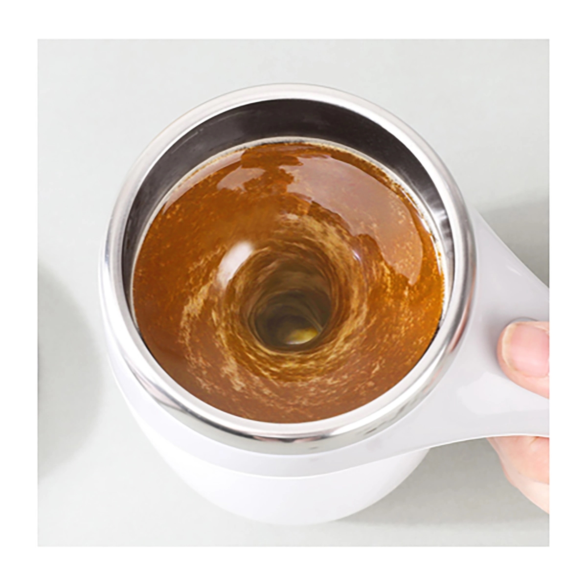 Rechargeable Automatic Magnetic Stirring Coffee Mug 5