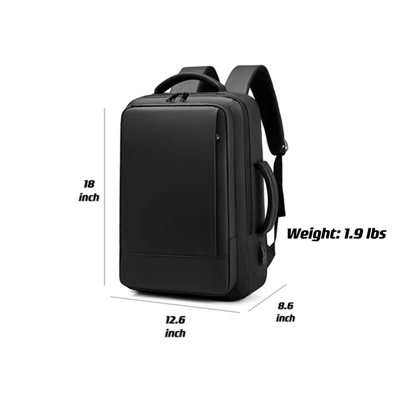 Customizable Backpack With USB Inteface And Expansion Space 10