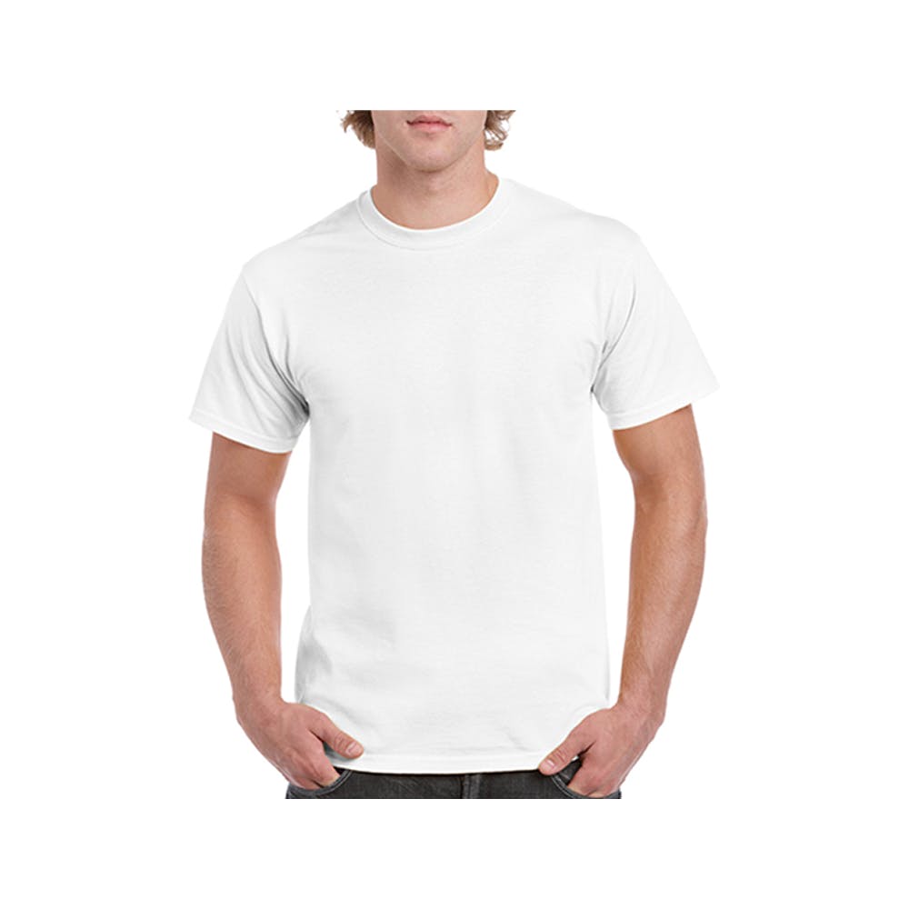 Gildan Irregular Men's Shirts - White Medium 1