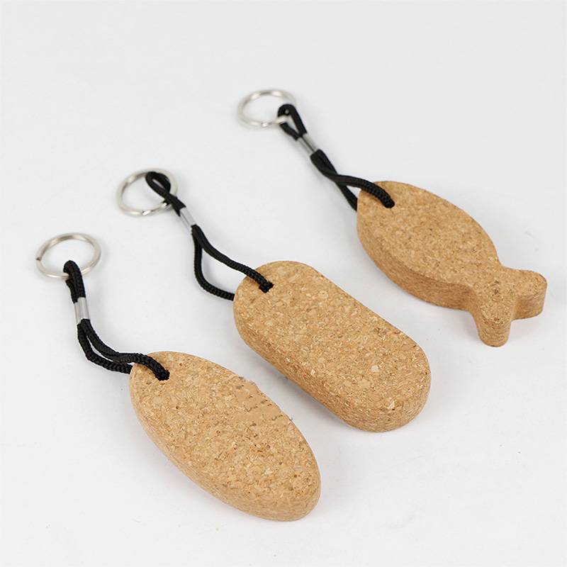 Floating Cork Keychains 4