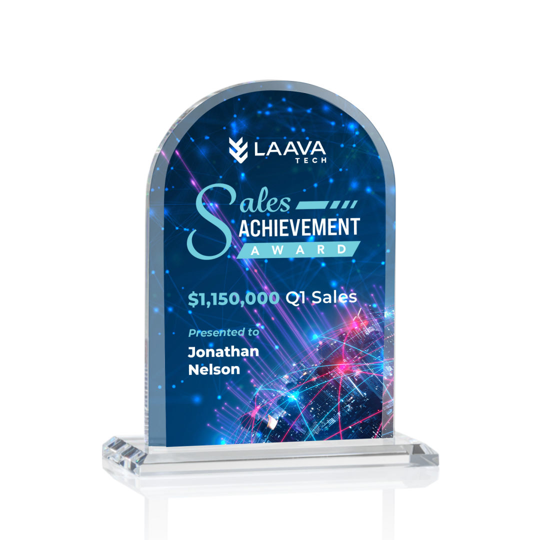 Bridgeport VividPrint™ Award - Clear 8
