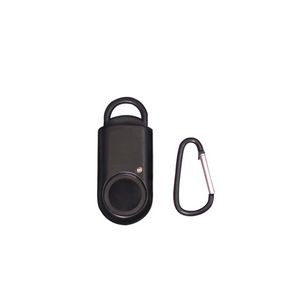 Self Defense Carabiner Safety Alarm With Flashlight 120DB Sound Activation 12