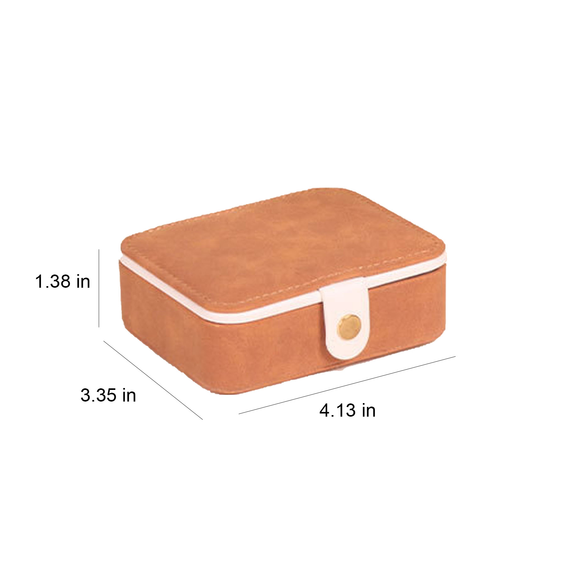 Mini Portable Jewelry Box with Mirror 5