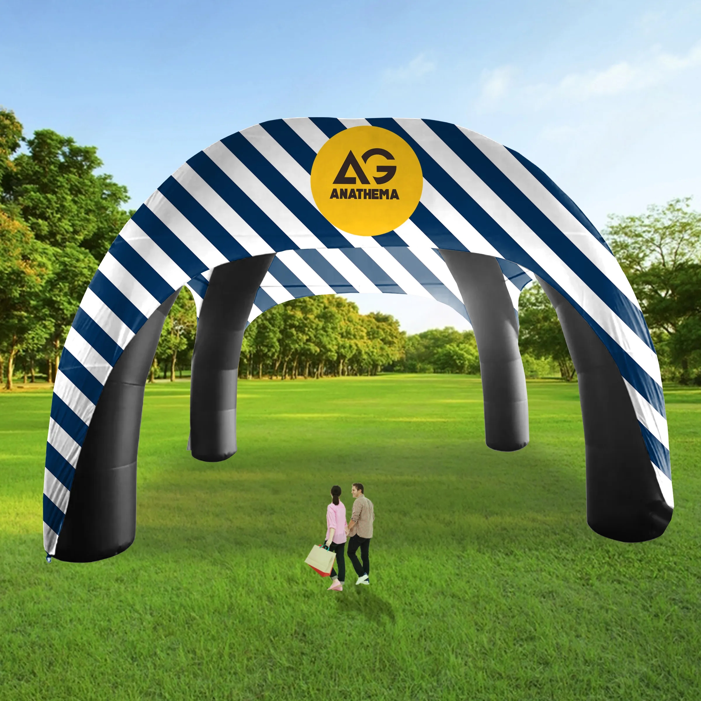 25' Custom Inflatable Spider Tent with 4 legs with Canopy 5
