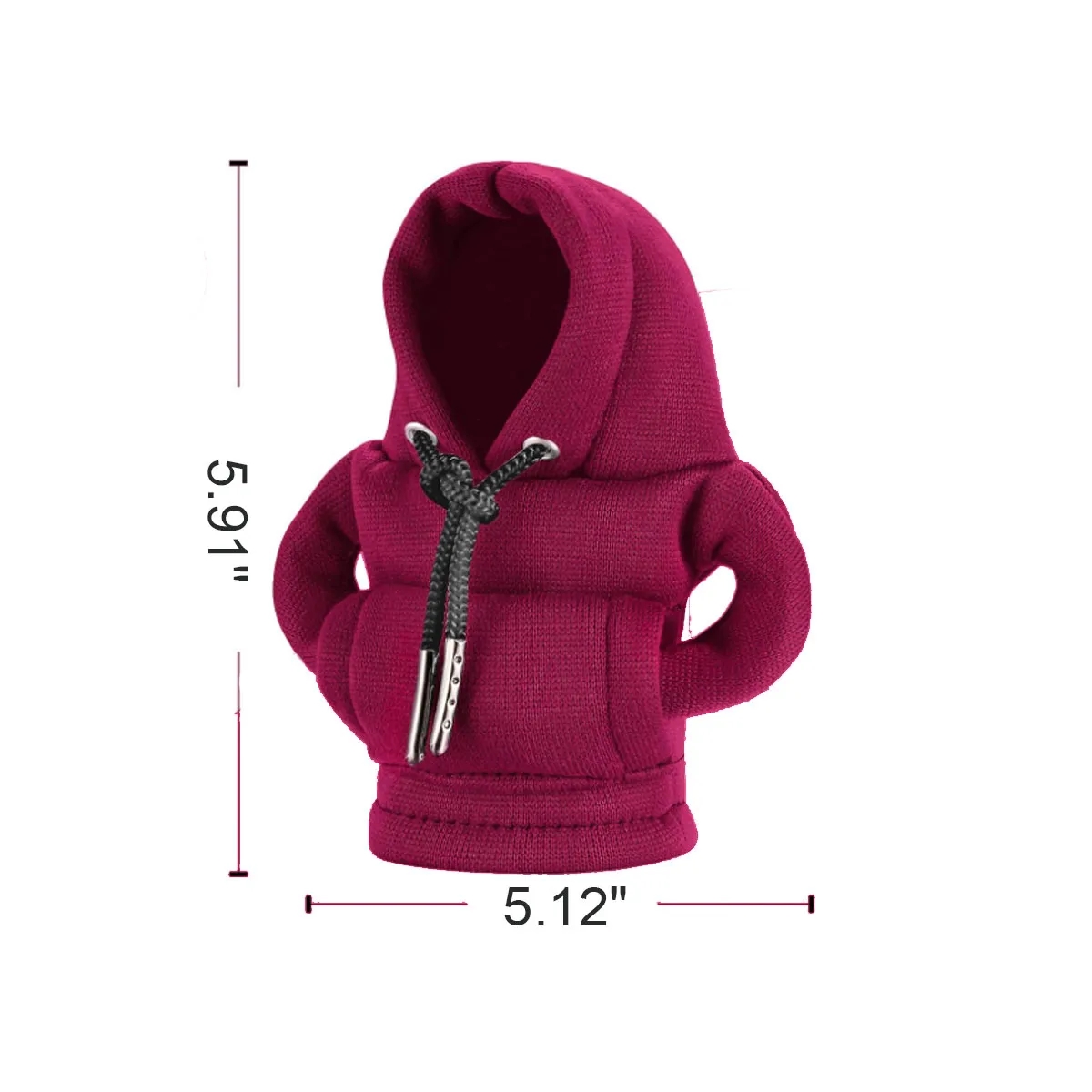 10pcs Fashionable Unique Mini Car Gear Shift Cover Hoodie 4