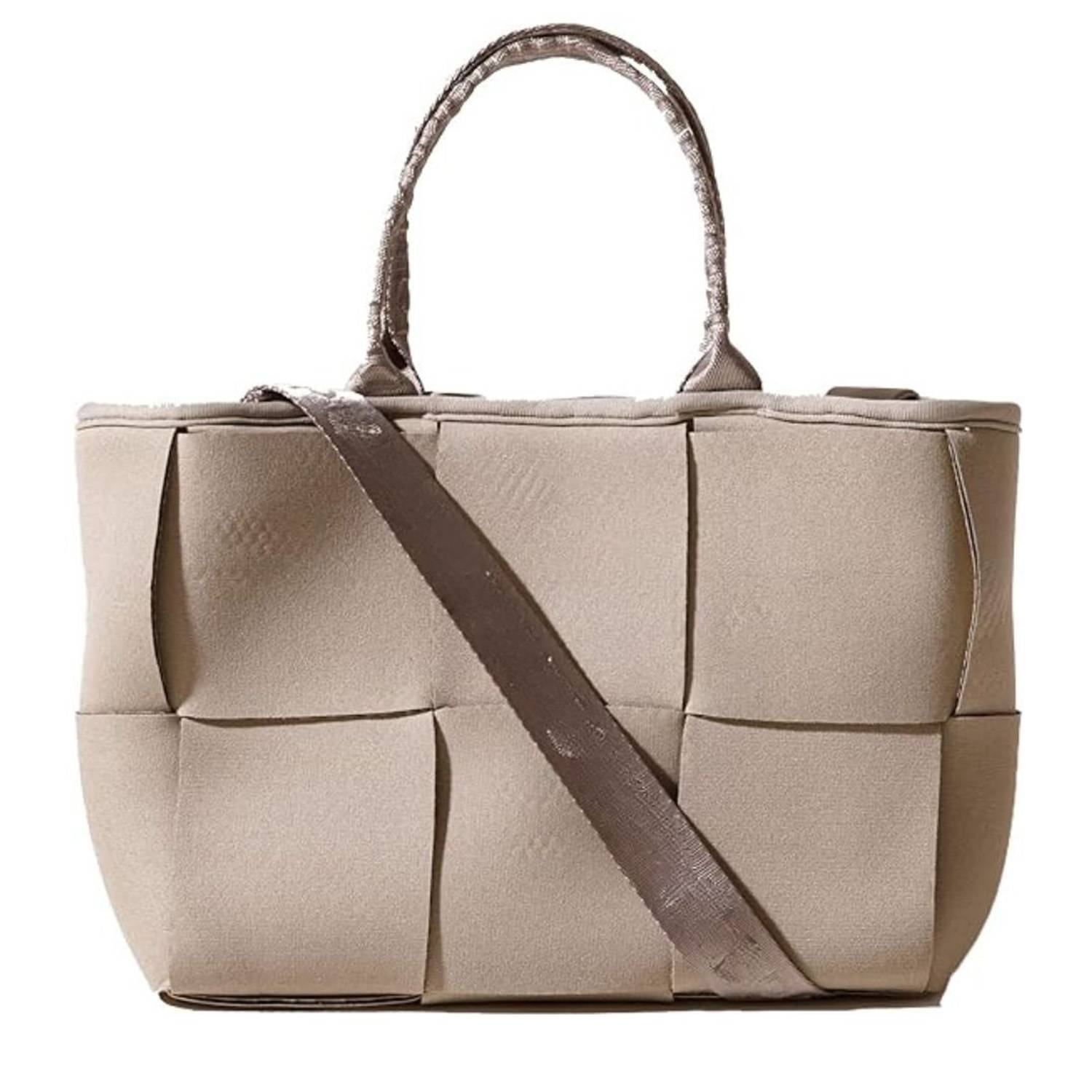 Neoprene Patchwork Design Crossbody Tote Bag for Daily Use 7