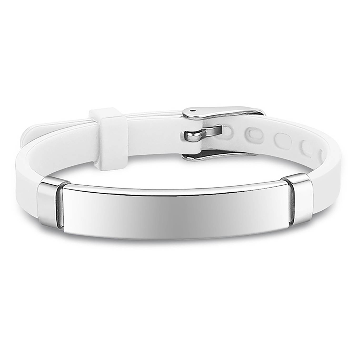 Stainless Steel Silicone Bracelet 2