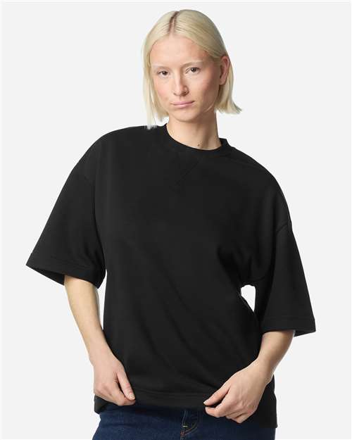 Unisex French Terry Oversized Boxy Top - FTEX00 46