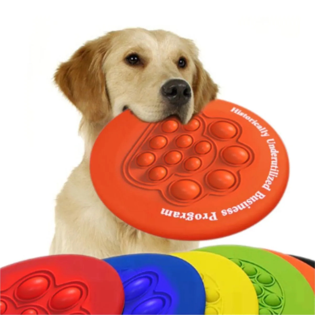 Customizable Durable Dog Flying Disc Pet Toy 2