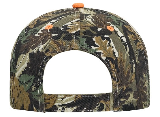 OTTO CAP® Camouflage 6 Panel Low Profile Baseball Cap 8