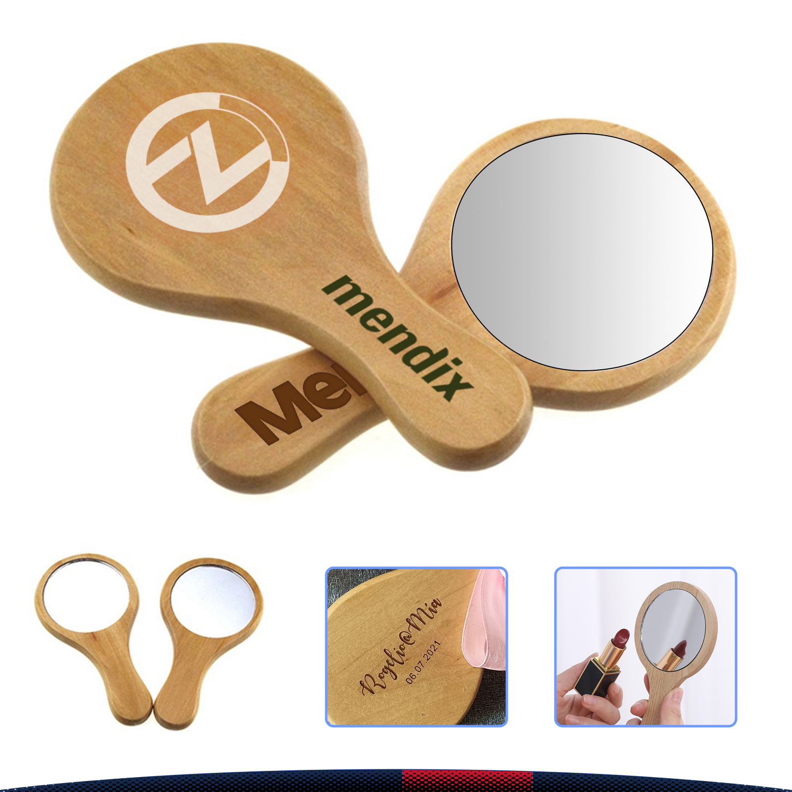 Chrish Wooden Mirror 2