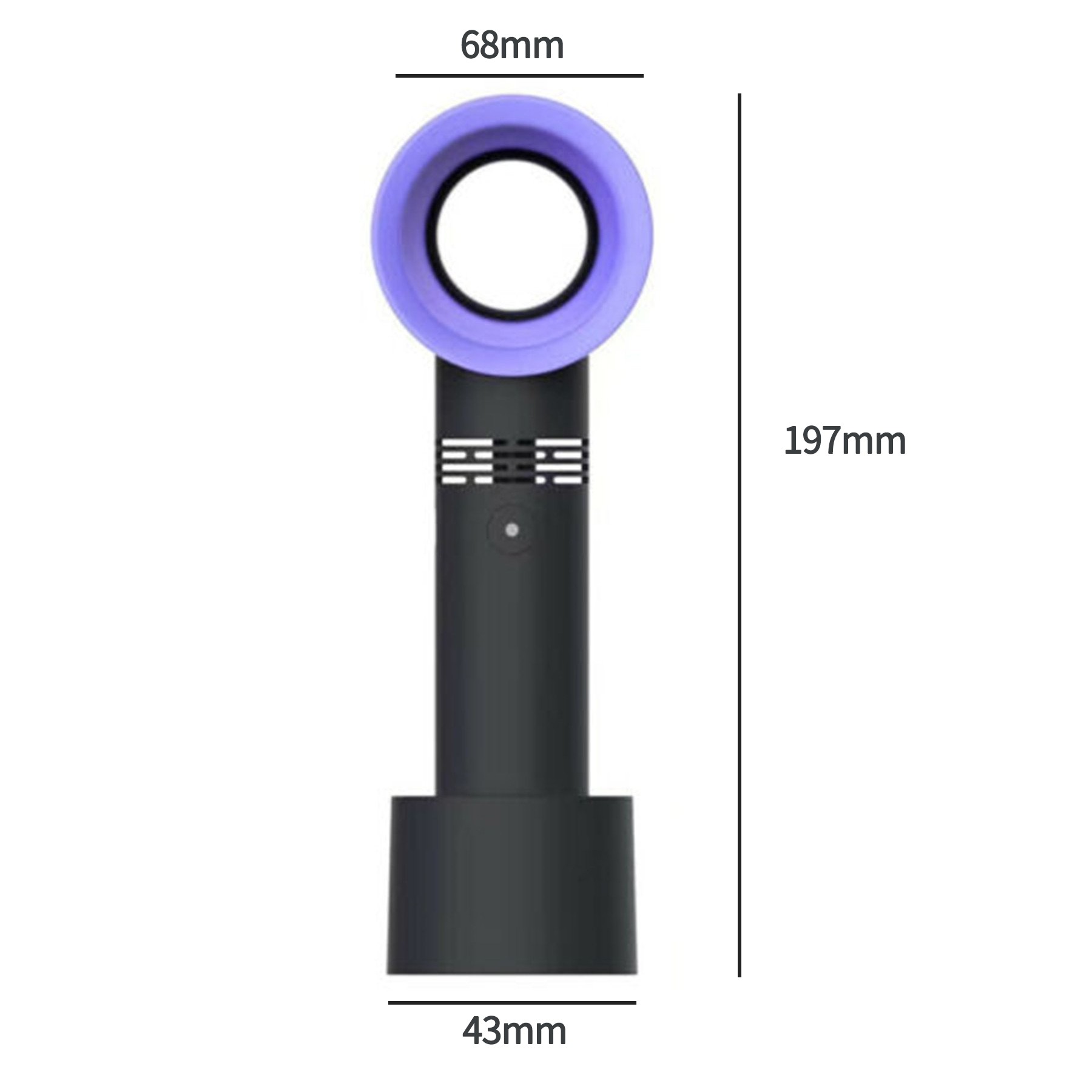 Portable Handheld Bladeless Fan 3