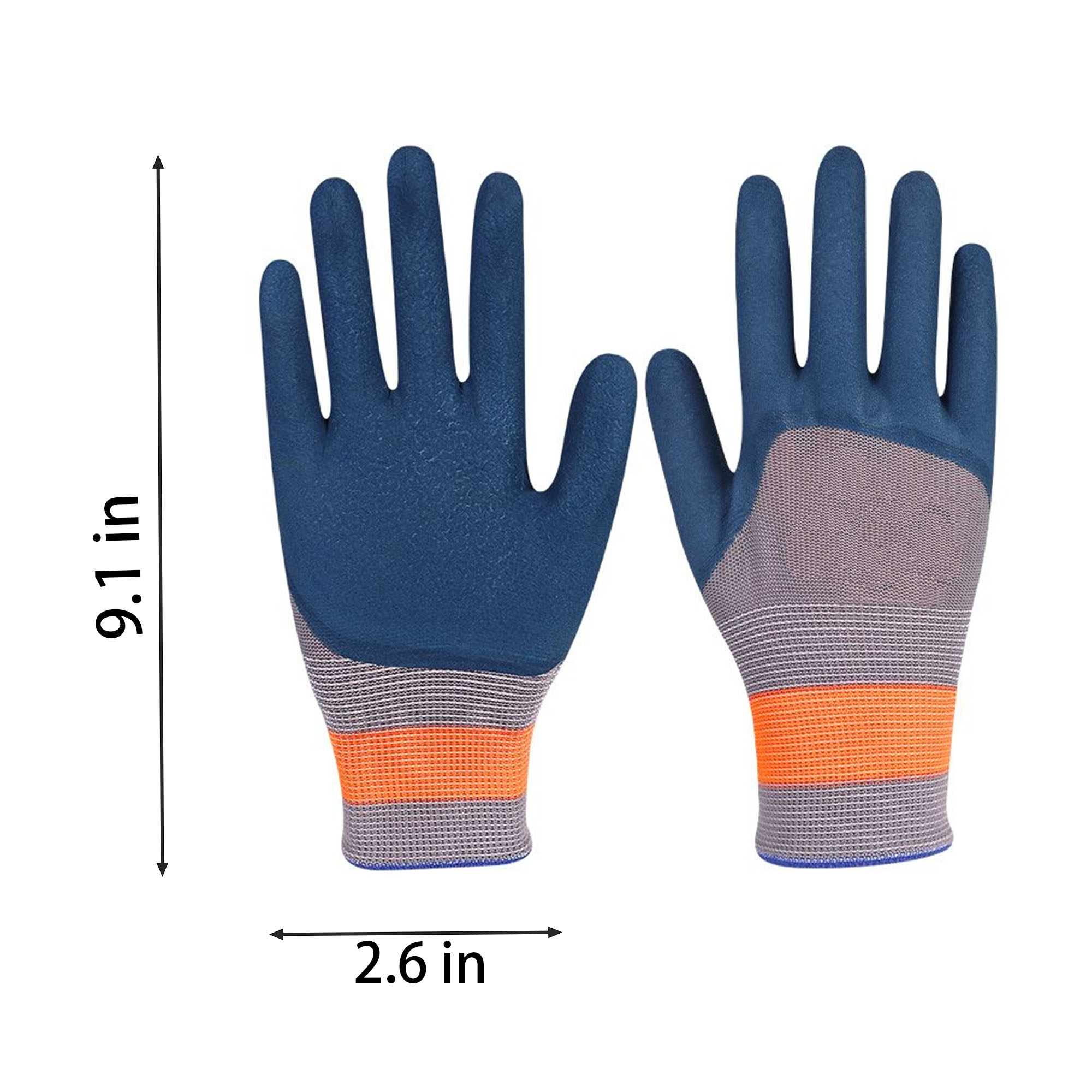Breathable Rubber Coated Gardening Gloves 1