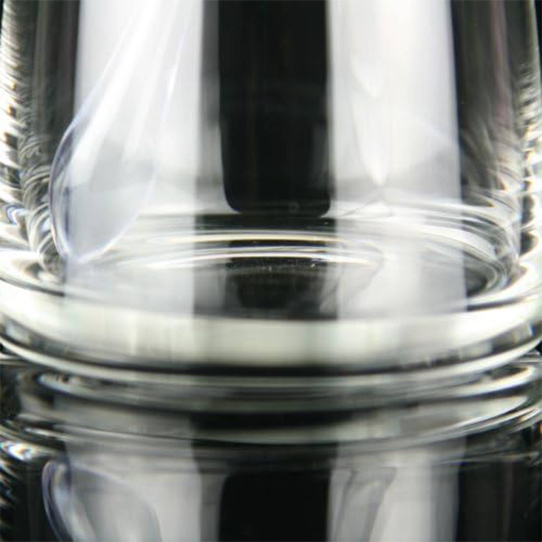 Eagle beaked glass cup with stirring rod 2