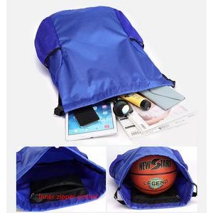 Drawstring Backpack Water Resistant String Bag 5