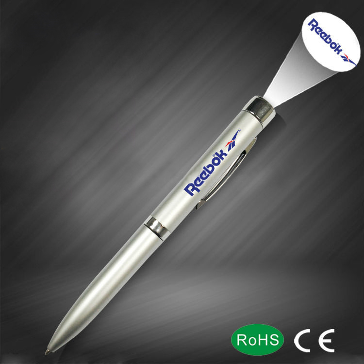Promotional LED Logo Projector Pen 2