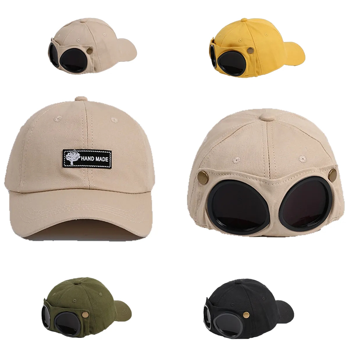 Glasses Peaked Cap 5