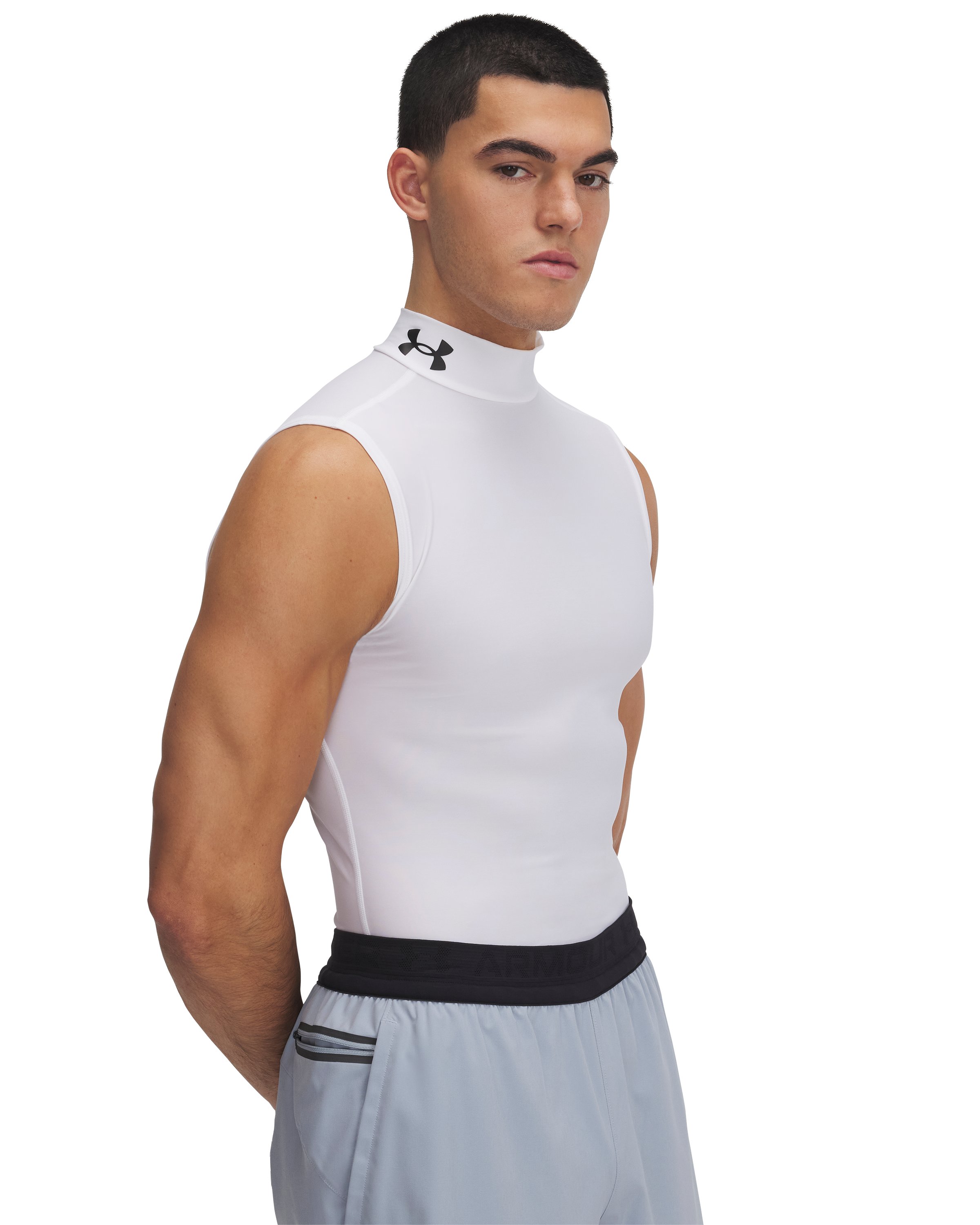 HeatGear OG Men's Sleeveless Mock 4
