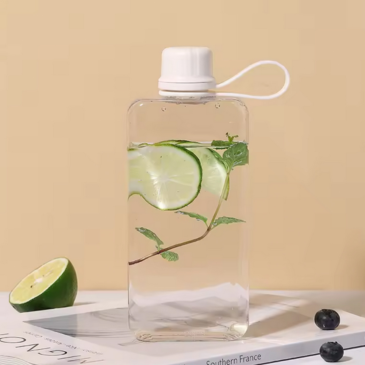Portable Flat Water Bottle 9
