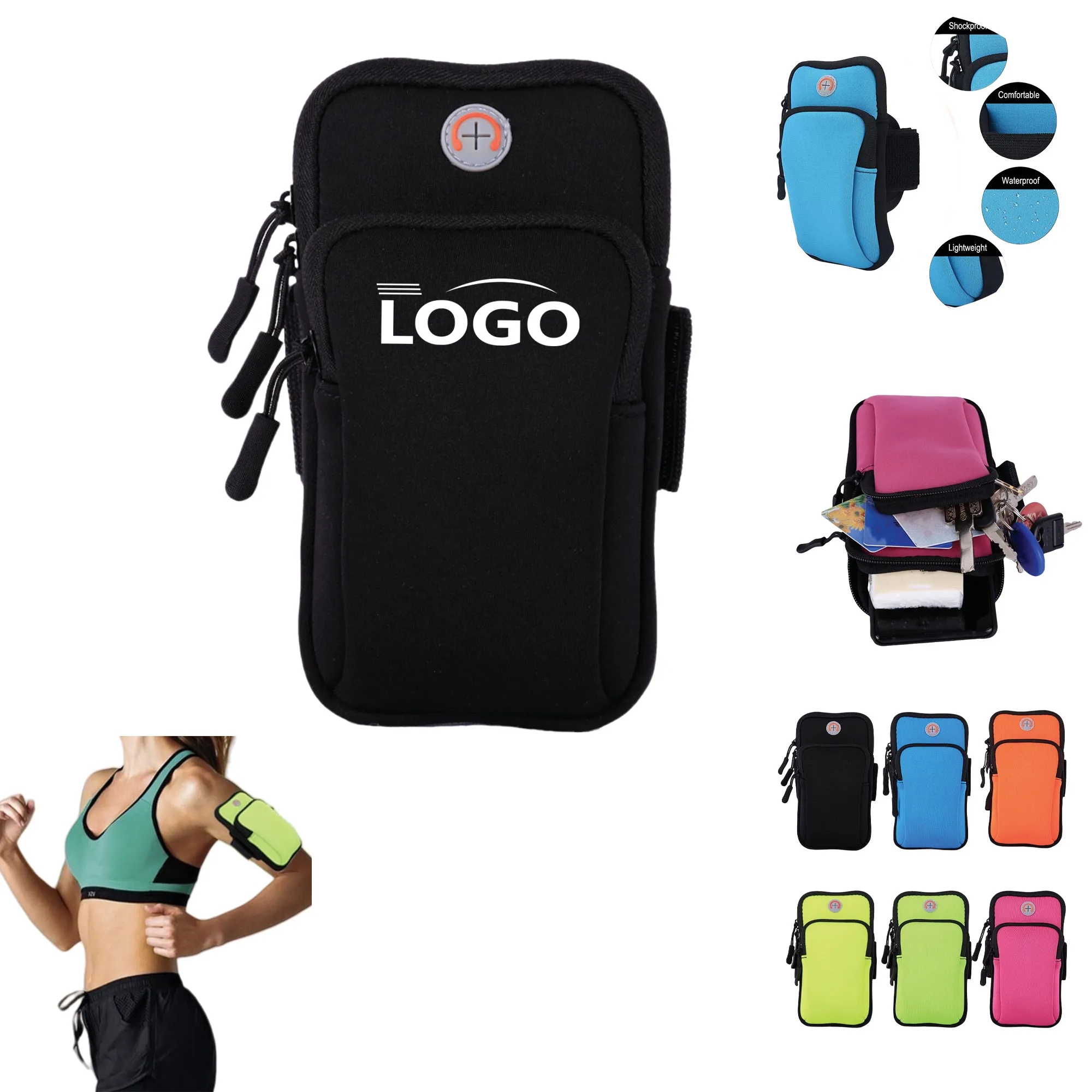 Neoprene Sports Arm Bags 5