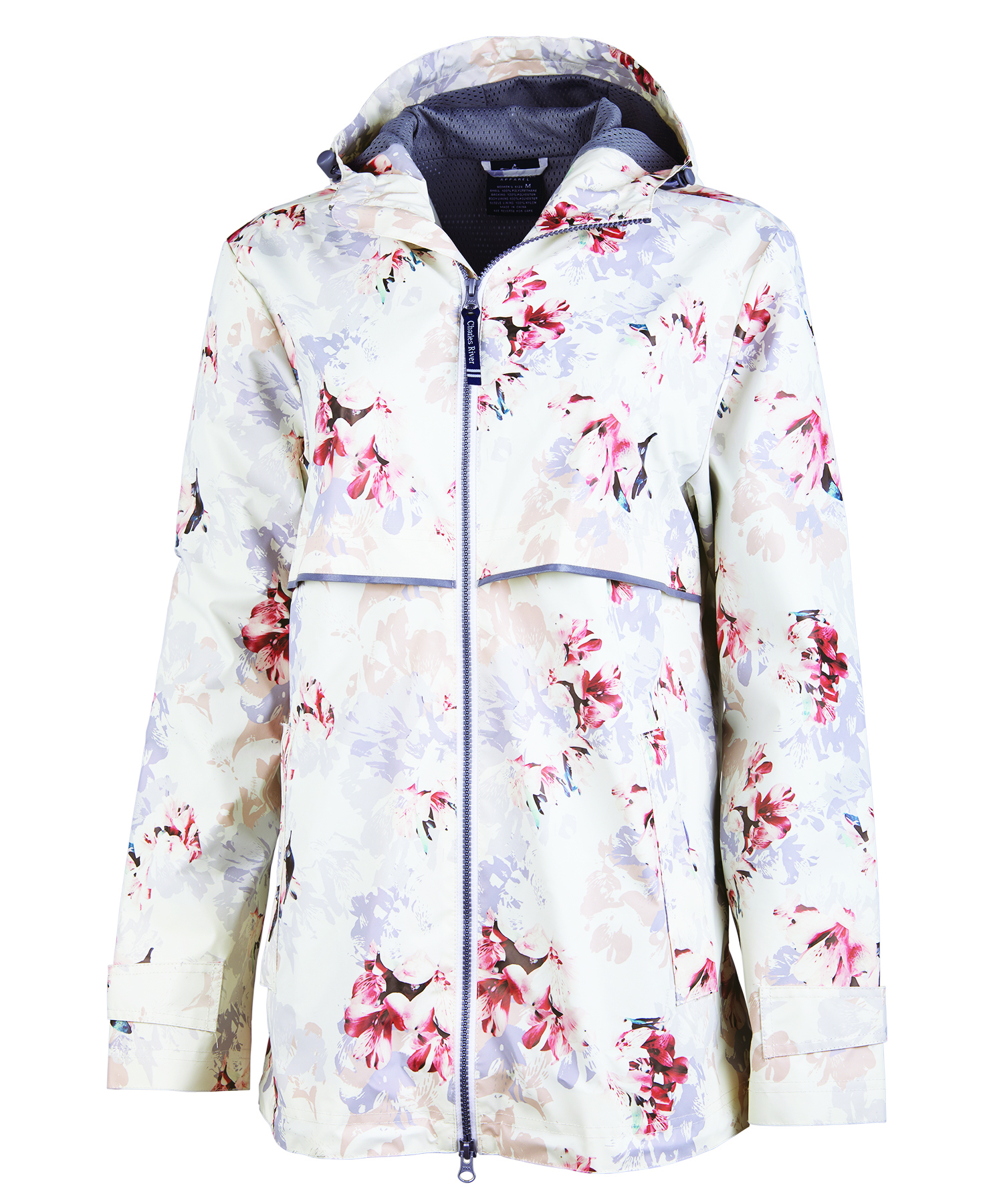 Women's New Englander Floral Printed Rain Jacket