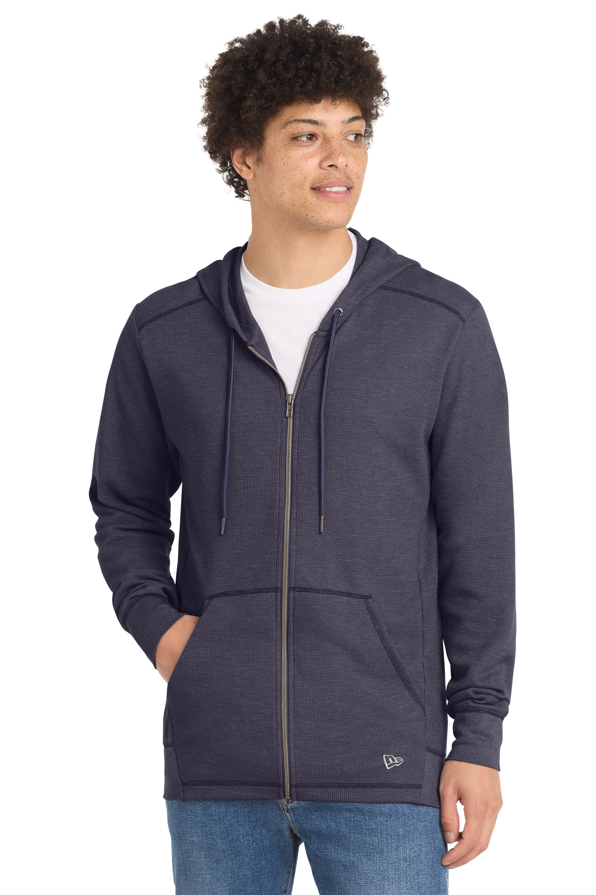 New Era Thermal Full-Zip Hoodie NEA141 13