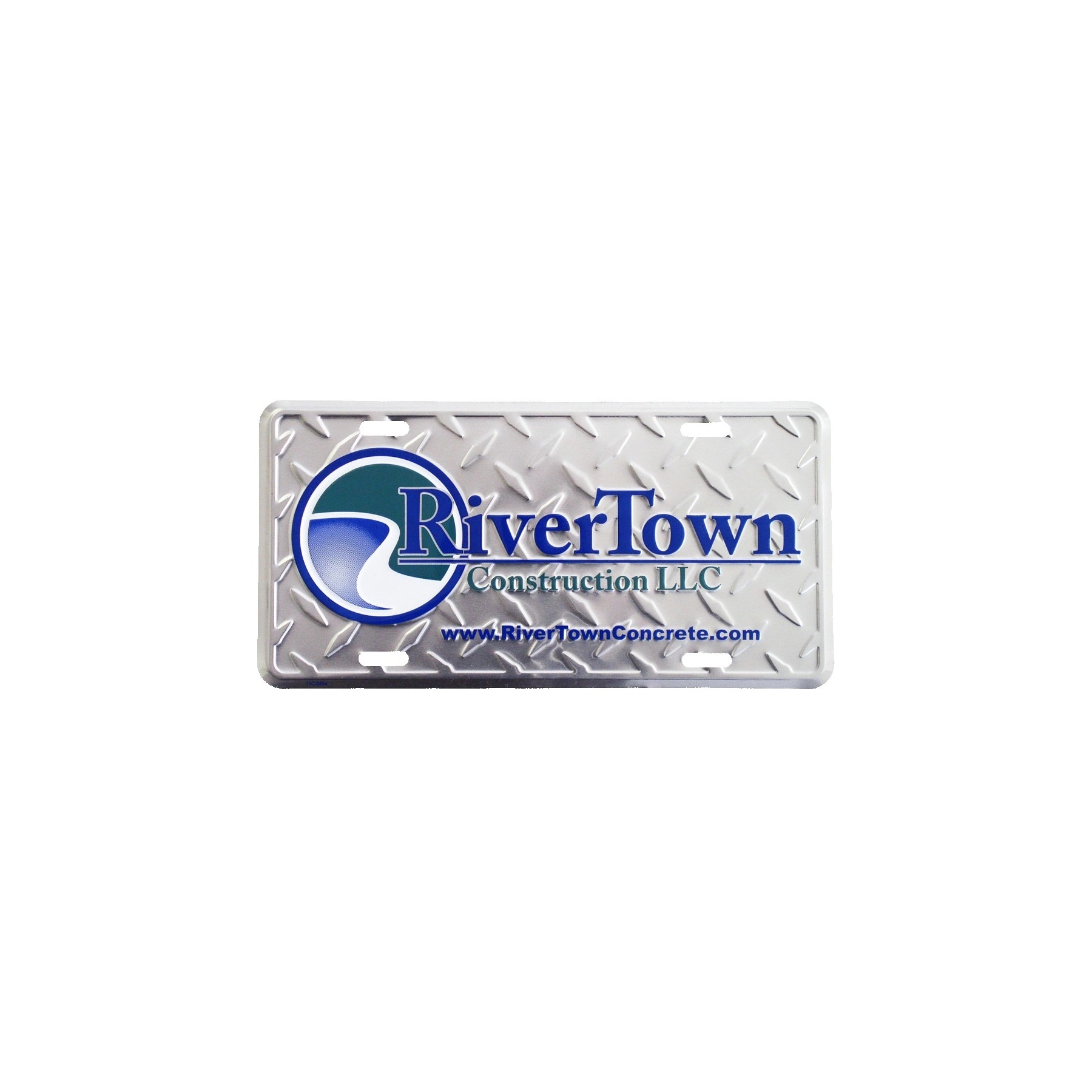 Custom Embossed Metal Auto License Plate (6"x12") 3