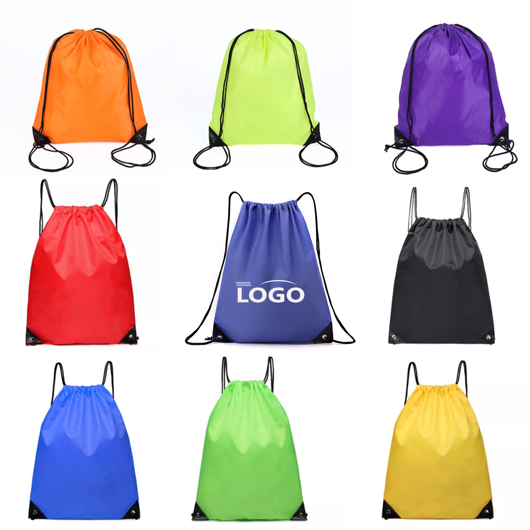 Non-Woven Drawstring Cinch-Up Backpack 2