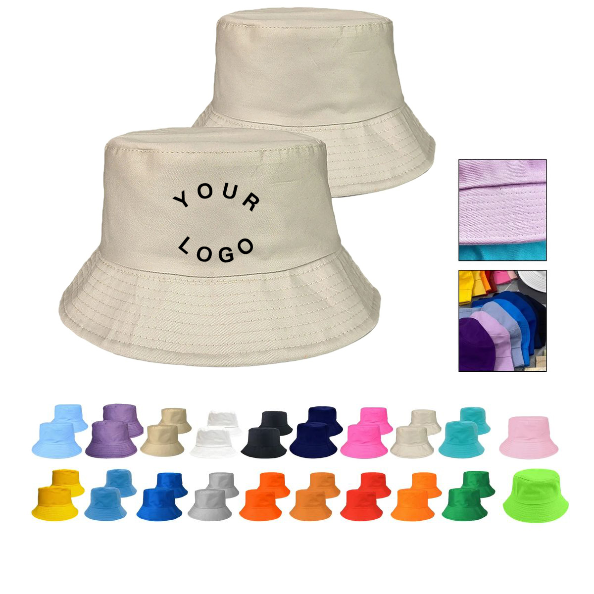 Classic Bucket Hat with Sun Protection Unisex Style 20