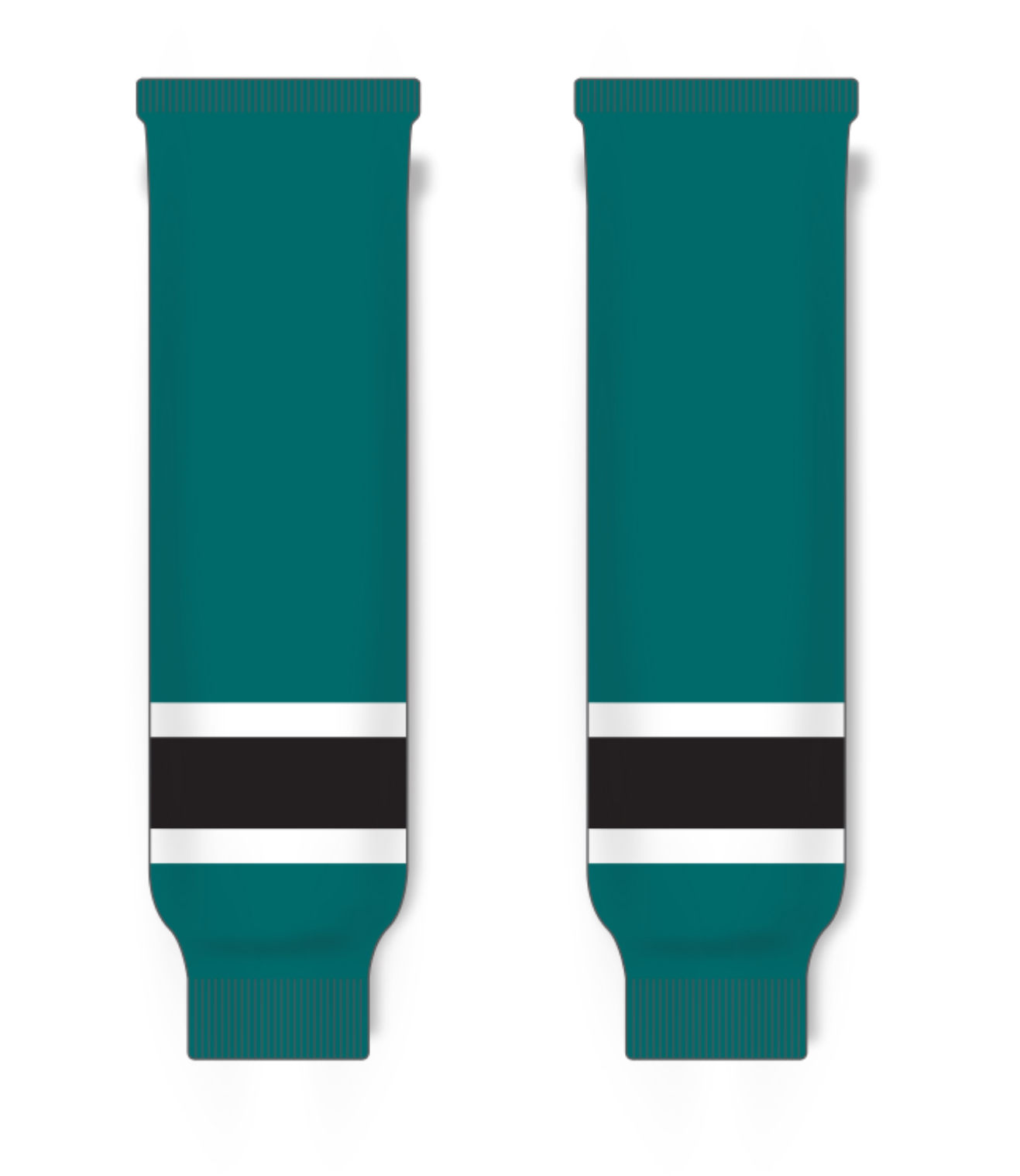 Knitted Striped Hockey Socks HS630-G11 74