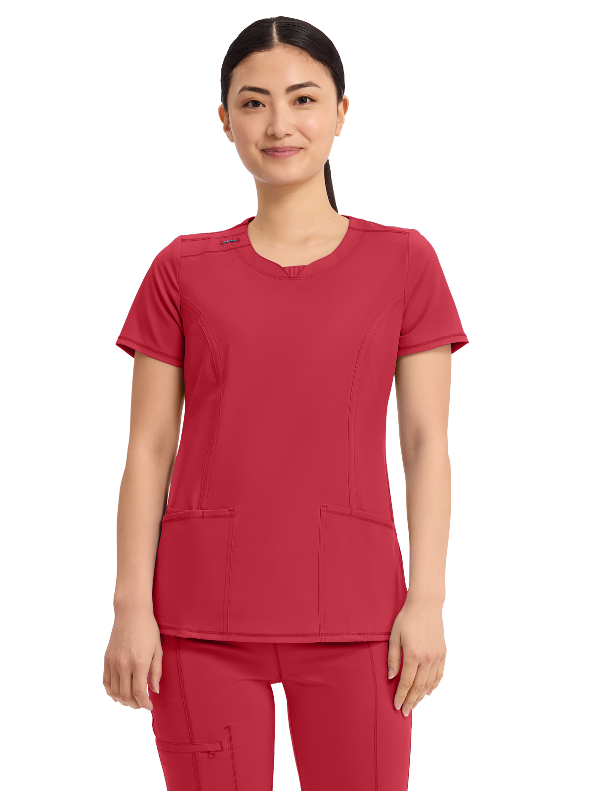 Infinity - Women's 3-Pocket Round Neck Top 64