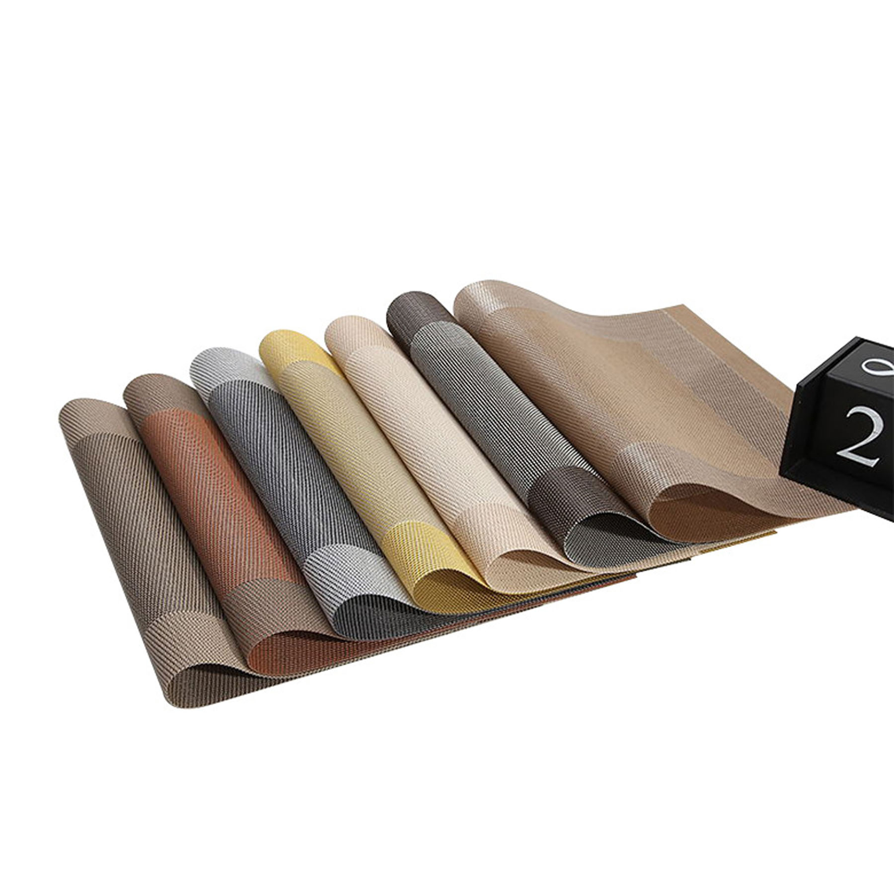Waterproof PVC Polyester Dining Table Placemat 6