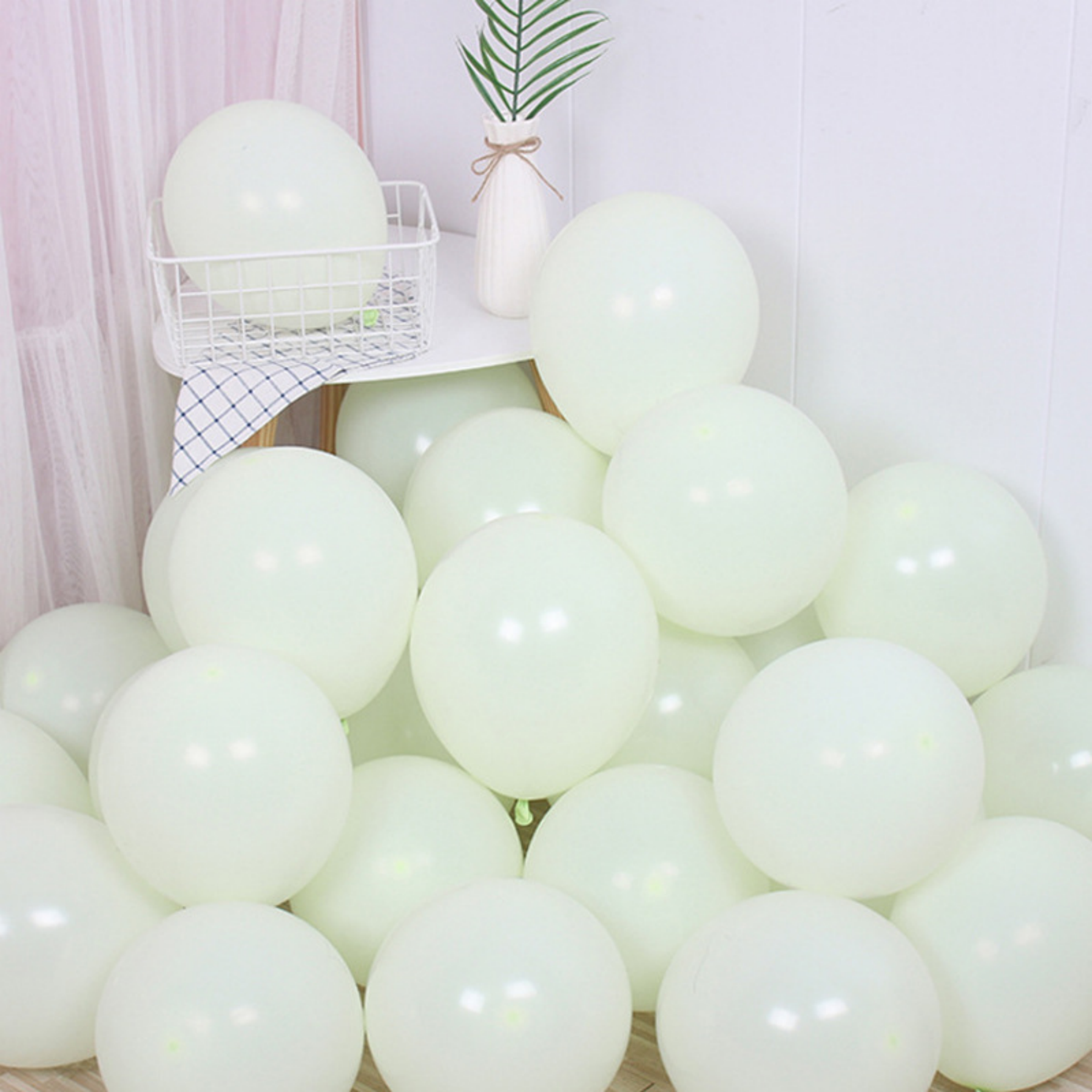 Pastel Colorful Latex Party Balloons 100 Pack 10 Inches 10