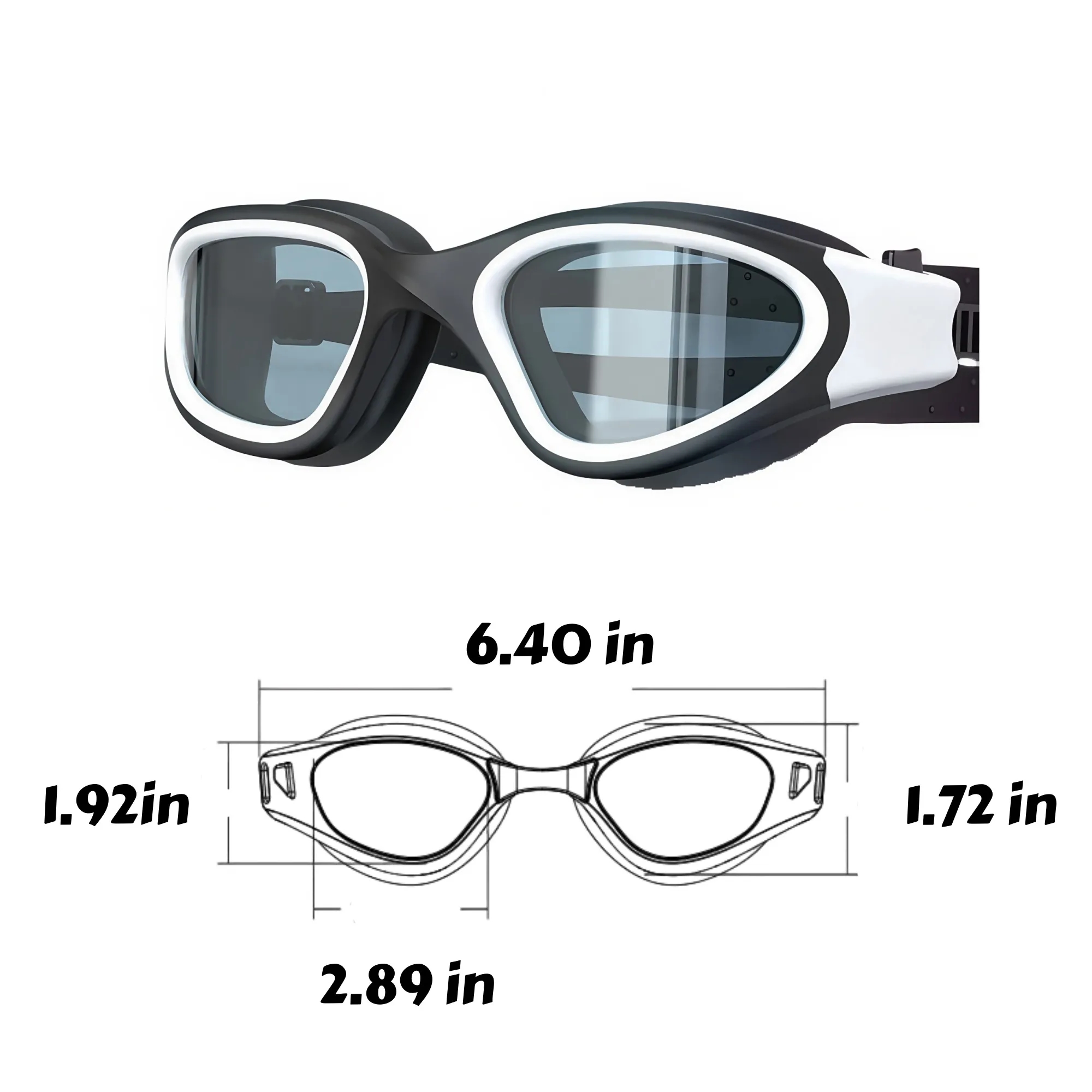 Anti-Fog Adult Swimming Goggles 4