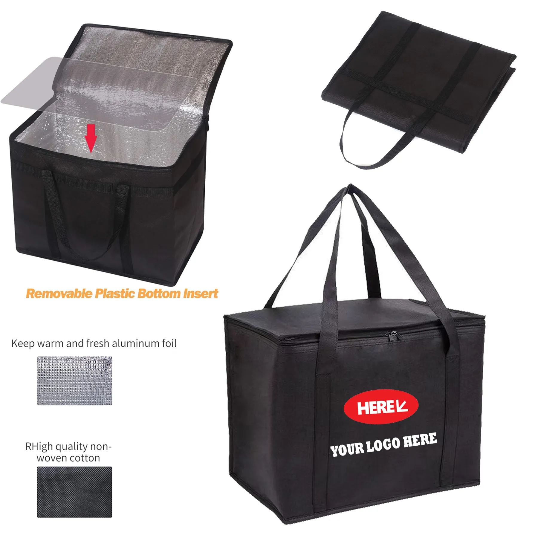 Large Insulated Grocery Shopping Bag 3