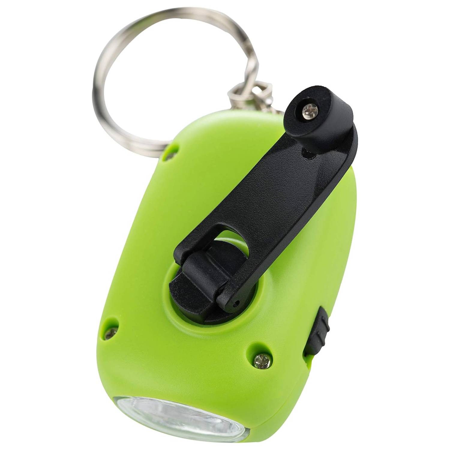 Mini Solar Hand-Crank LED Flashlight for Emergency Use 6
