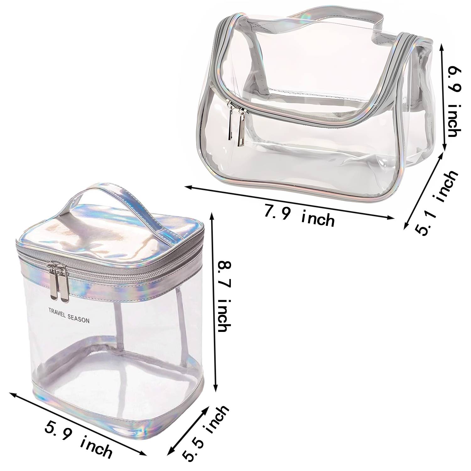 Transparent Storage For Travel Makeup Bag 2