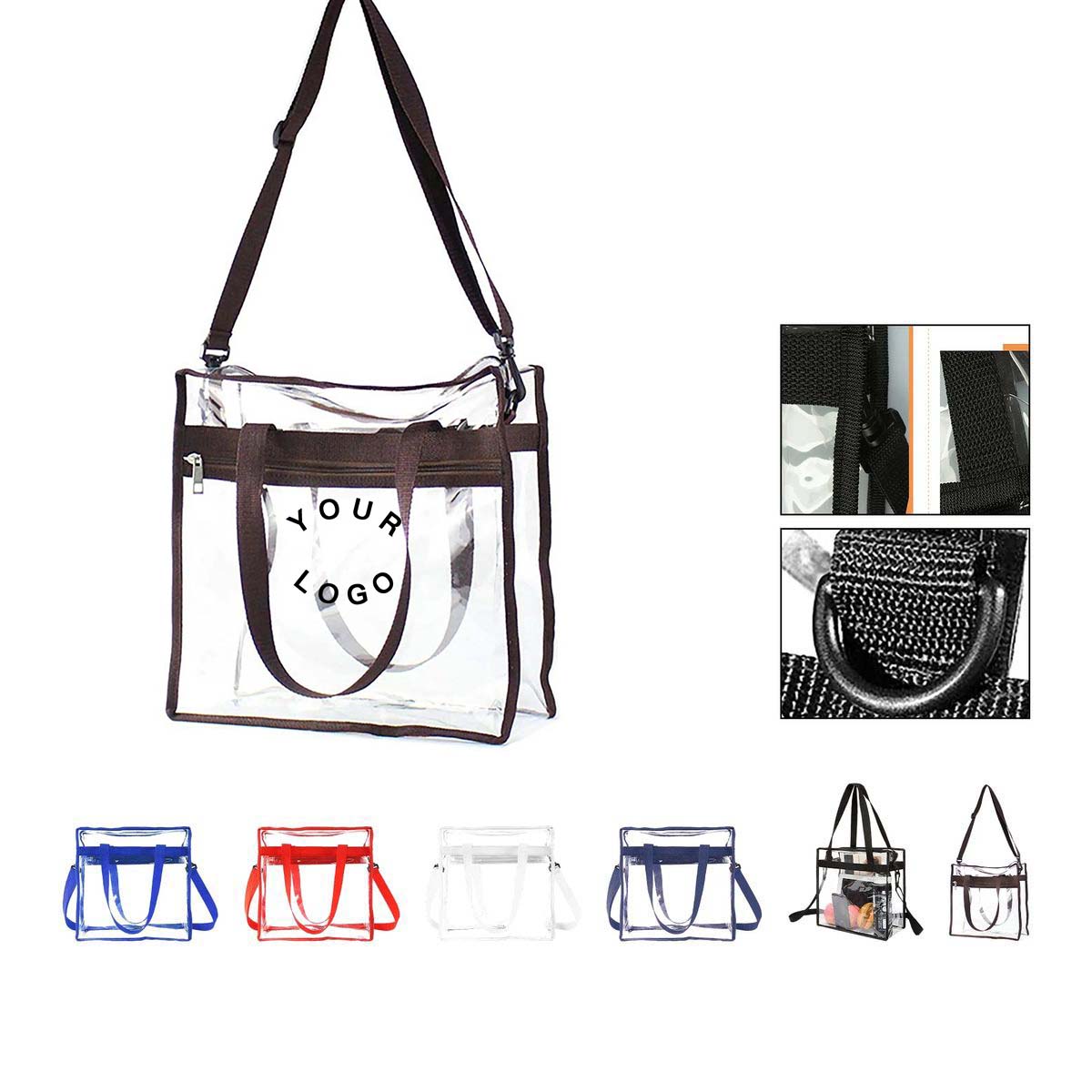 Approved Clear PVC Tote for Stadium Entry 2