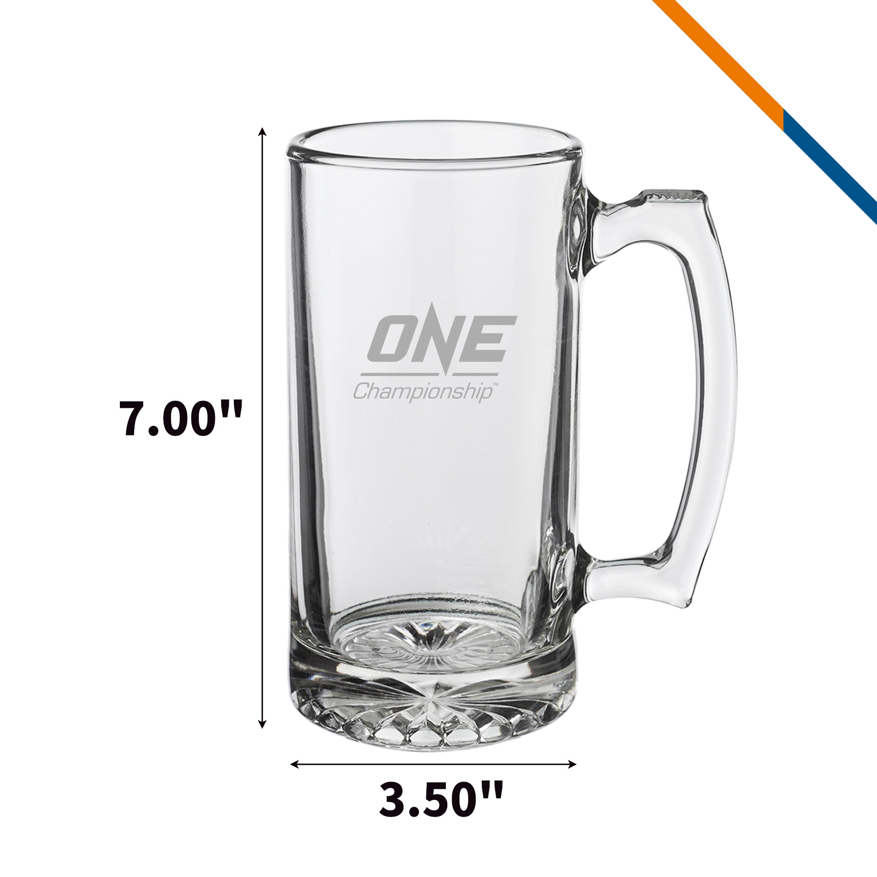 Libbey Hemo Glass Beer Mugs - 25 OZ. 3
