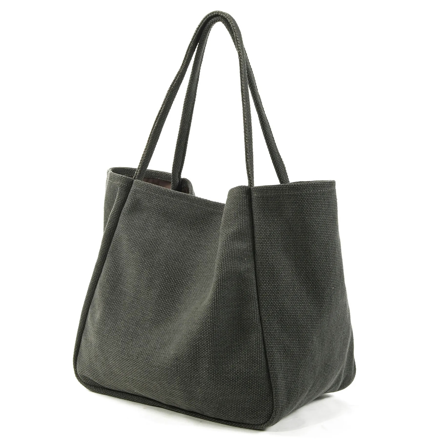 Jute Foldable Tote Bag for women, custom tote bag with logo imprint 8
