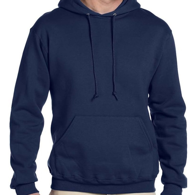 Jerzees 9.5 Oz., 50/50 Super Sweats® NuBlend® Fleece Pul, custom hoodie or sweatshirt with logo imprint 3