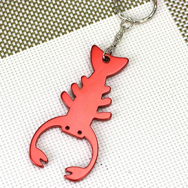 Lobster Shape Bottle Opener Key Chain 4